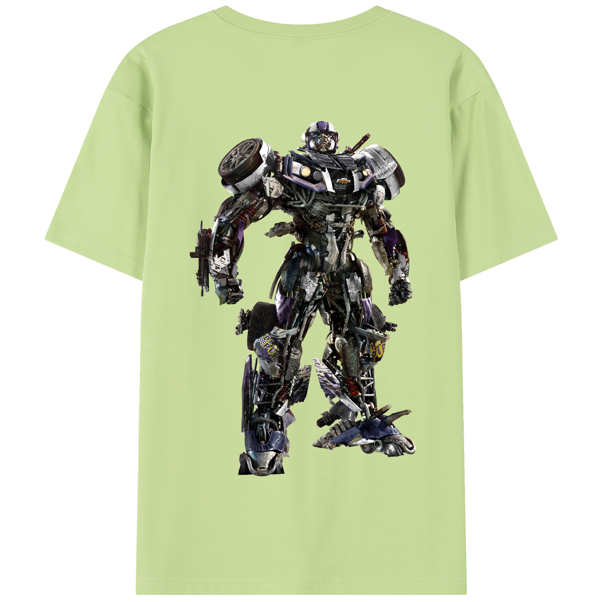 （画像用）  綿100％半袖Tシャツ（背面プリント）